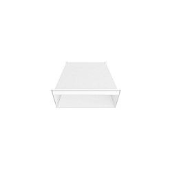 Lámpara de reflectores BOX 1.0 simple, blanco