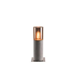 LISENNE POLE, E27, grey, height 40cm