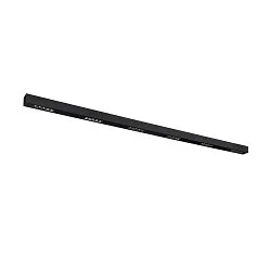 Luminaria de techo Q-LINE CL 200 para estación de trabajo VDU, negro regulable
