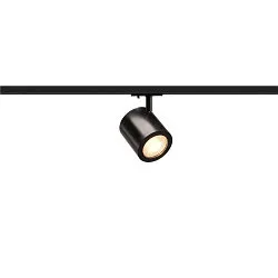 Foco monofásico ENOLA C incl. adaptador monofásico IP20, negro 