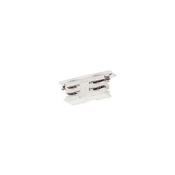 Miniconector trifásico S-TRACK ON/OFF versión de montaje en superficie, eléctrico, conmutable, blanco