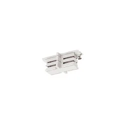 Miniconector trifásico S-TRACK aislado, versión de montaje en superficie, universal, blanco