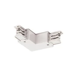 Conector en L trifásico S-TRACK ON/OFF versión de montaje en superficie, tierra adentro, con posibilidad de alimentación