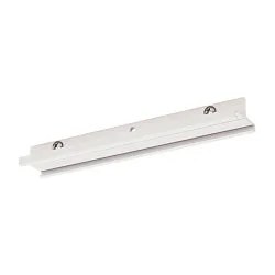 Conector a tope trifásico S-TRACK rígido, mecánico, versión de montaje en superficie, universal, blanco
