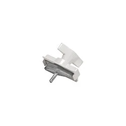 Adaptador trifásico S-TRACK simple, mecánico, versión de montaje en superficie, universal, blanco