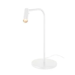 Luminaria de mesa KARPO TL ajustable, con regulador táctil IP20, blanco regulable