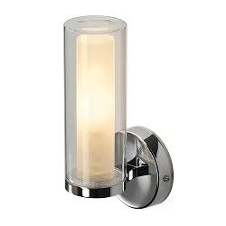 Luminaria de espejo WL 105 E14 IP44, cromo