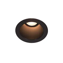 Luminaria empotrable para techos HORN MAGNA IP20, negro