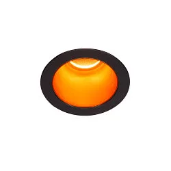 Luminaria empotrable para techos HORN MAGNA IP20, dorado, negro