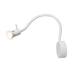 Luminaria de pared DIO FLEX PLATE QPAR 51 WL GU10 IP20, blanco
