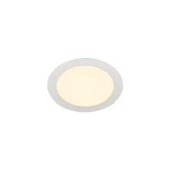 Luminaria empotrable para techos SENSER 18 DL redondo IP20, blanco