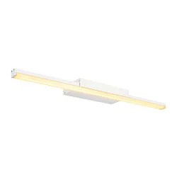 Luminaria de espejo GLENOS® 60 abajo, angular, conmutable IP20, blanco 