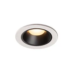 Luminaria empotrable para techos NUMINOS DL S - 55° rígido, corriente constante, conmutable, retroceder IP20 / IP44, blanco 