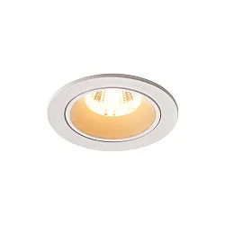 Luminaria empotrable para techos NUMINOS DL S - 55° rígido, corriente constante, conmutable, retroceder IP20 / IP44, blanco 