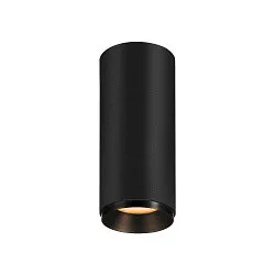 LED Ceiling luminaire NUMINOS CL PHASE S, 2700K, 36°, 985lm, black/black