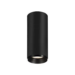 LED Ceiling luminaire NUMINOS CL PHASE S, 4000K, 36°, 1100lm, black/black