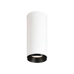 LED Ceiling luminaire NUMINOS CL PHASE S, 4000K, 60°, 1090lm, white/black