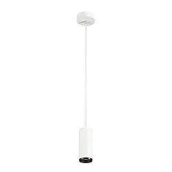 Luminaria colgante NUMINOS PD PHASE S IP20, negro, blanco