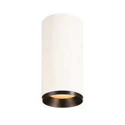 LED Ceiling luminaire NUMINOS CL PHASE L, 2700K, 36°, 2400lm, white/black