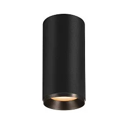 LED Ceiling luminaire NUMINOS CL PHASE L, 3000K, 24°, 2430lm, black/black