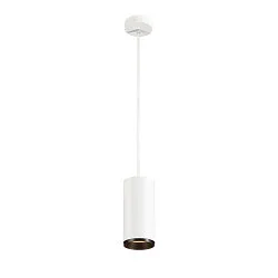 Luminaria colgante NUMINOS PD PHASE L IP20, negro, blanco
