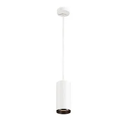 Luminaria colgante NUMINOS PD PHASE L IP20, negro, blanco