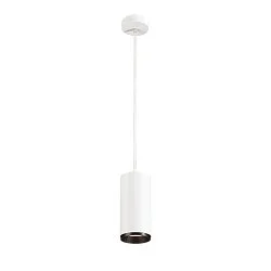 Luminaria colgante NUMINOS PD PHASE L IP20, negro, blanco