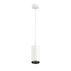 Luminaria colgante NUMINOS PD PHASE L IP20, negro, blanco
