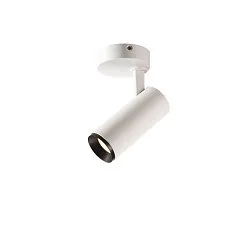 Luminaria de techo NUMINOS SPOT DALI S controlable por DALI IP20, negro, blanco regulable