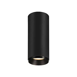 Luminaria de techo NUMINOS CL DALI S controlable por DALI IP20, negro regulable