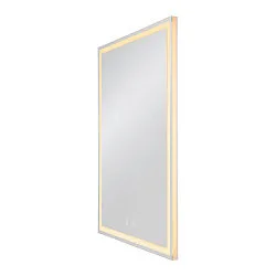 Luminaria de pared TRUKKO angular IP44, lechoso