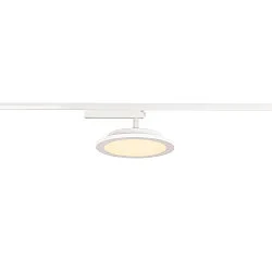 Foco monofásico PANEL TRACK redondo IP20, blanco