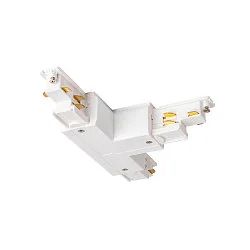 Conector en T trifásico S-TRACK PHASE & DALI versión de montaje en superficie, controlable por DALI, tierra a la izquierda