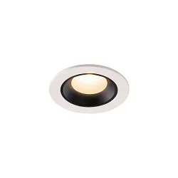 LED Ceiling recessed luminaire NUMINOS® XS, 3000K, 55°, white/black