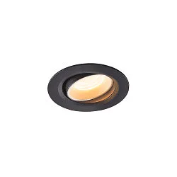 LED Ceiling recessed luminaire NUMINOS® MOVE XS, 3000K, 40°, black/white