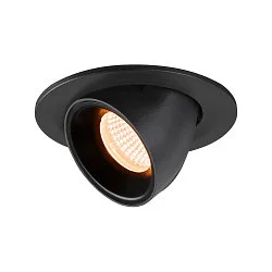 Luminaria empotrable para techos NUMINOS GIMBLE S, negro