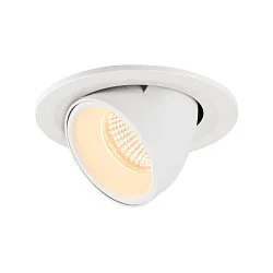 Luminaria empotrable para techos NUMINOS GIMBLE S, blanco