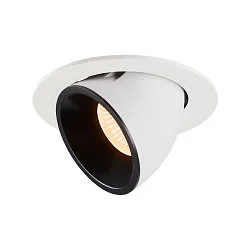 LED Ceiling recessed luminaire NUMINOS® GIMBLE L, 2700K, 20°, black