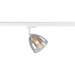 Foco trifásico PARA CONE GL GU10 GU10 IP20, transparente, blanco