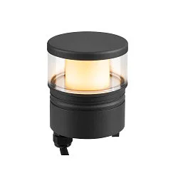 Cabezal de la luminaria M-POL S CLEAR on/off IP65, antracita 