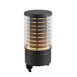 Cabezal de la luminaria M-POL M LOUVER on/off IP65, antracita 