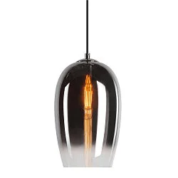 pendant luminaire PANTILO OVAL PD E27 IP20, chrome
