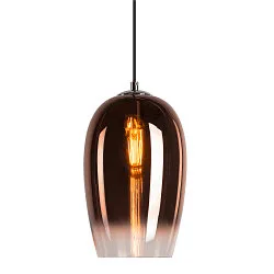 pendant luminaire PANTILO OVAL PD E27 IP20, copper
