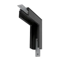 Conector en L TRACK 48V estándar, mecánico, Estéreo, negro