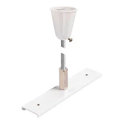 track reinforcement plate TRACK 48V with suspension kit, white
