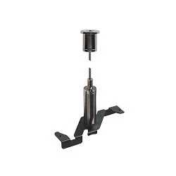 Suspensión pendular TRACK 48V con cable metálico, negro
