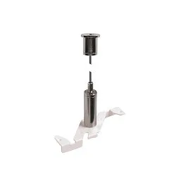 Suspensión pendular TRACK 48V con cable metálico, blanco