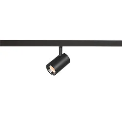 track spot NUMINOS® XS TRACK 48V DALI controllable IP20, chrome, black dimmable