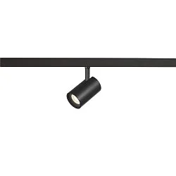 track spot NUMINOS® XS 48V DALI 2 20° swivelling, DALI controllable IP20, black matt dimmable