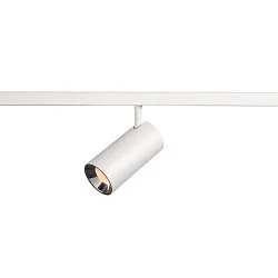 track spot NUMINOS® S TRACK 48V DALI controllable IP20, chrome, white dimmable